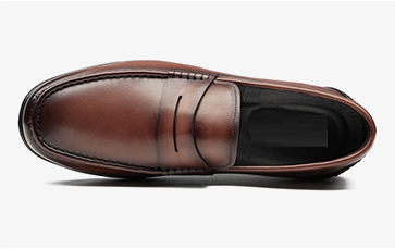 GIRAFFE x GOG Height Increasing Shoes Leather loafers Shoes Slip-On 6cm