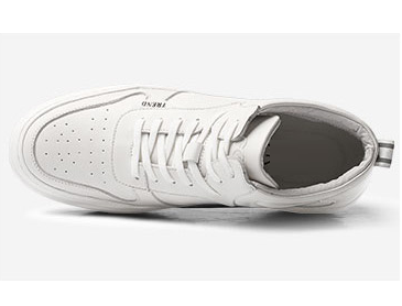 GIRAFFE x GOG Height Increasing Shoes Leather Ankle Boots Casual Shoes Lace-up 6cm