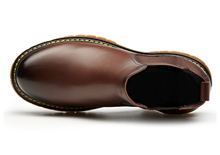 GIRAFFE x GOG Height Increasing Shoes Calf Leather Ankle Boots Forma Shoes 7cm