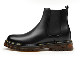 GIRAFFE x GOG Height Increasing Shoes Calf Leather Ankle Boots Forma Shoes 7cm