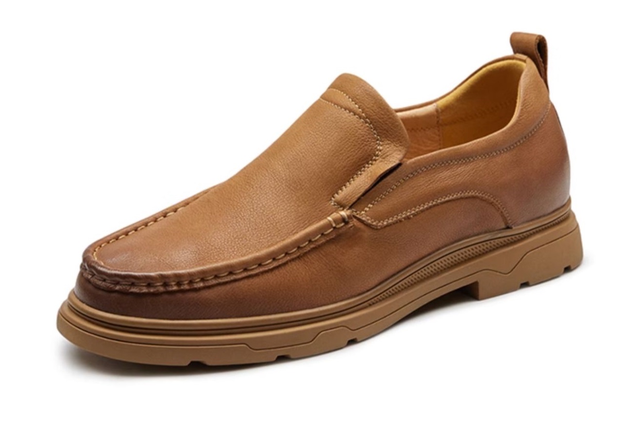 GIRAFFE x GOG Height Increasing Shoes Canvas Casual Shoes Slide-on 6 cm