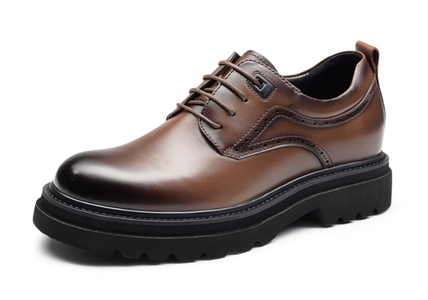 [Extra Height] GIRAFFE x GOG Height Increasing Shoes Formal Dress Wedding Lace-up 8cm or 10cm