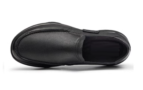 GIRAFFE x GOG Height Increasing Shoes Sheepskin Leather loafers Shoes Slip-On 6cm