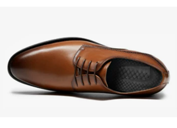 [Full Calf Leather] GIRAFFE x GOG Height Increasing Shoes Formal Dress Business Wedding Hand Made Brogue Berby Calf Leather Shoes Lace-up 7cm