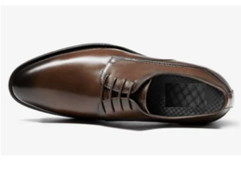 [Full Calf Leather] GIRAFFE x GOG Height Increasing Shoes Formal Dress Business Wedding Hand Made Brogue Berby Calf Leather Shoes Lace-up 7cm