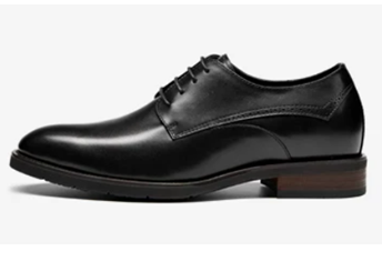 [Full Calf Leather] GIRAFFE x GOG Height Increasing Shoes Formal Dress Business Wedding Hand Made Brogue Berby Calf Leather Shoes Lace-up 7cm