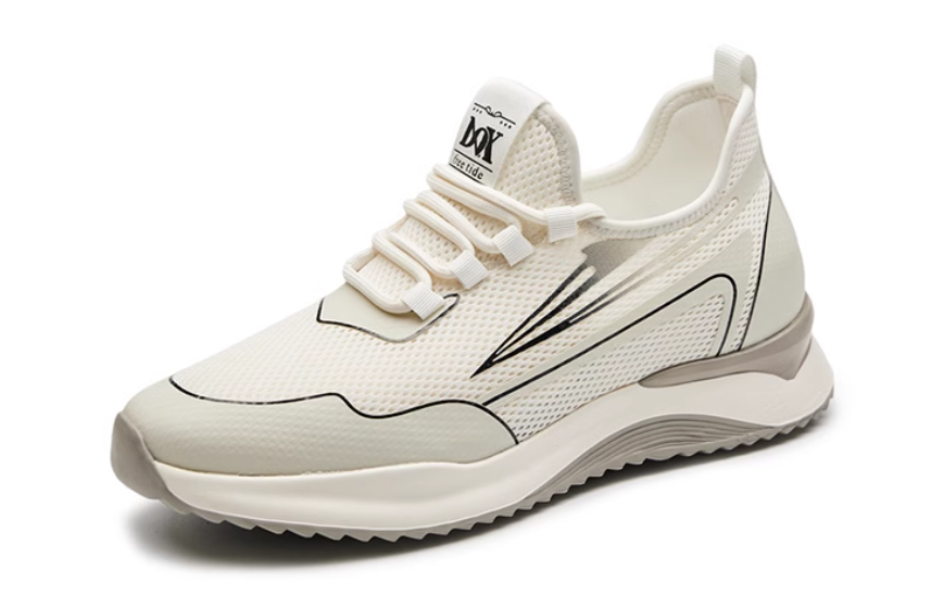 GIRAFFE x GOG Height Increasing Shoes Casual Shoes Lace-up 7cm [Light Shoes]