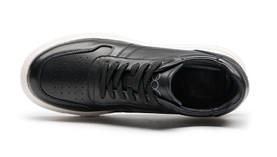 [Extra Height] GIRAFFE x GOG Height Increasing Shoes Leather Casual Shoes Lace-up 6cm or 8cm