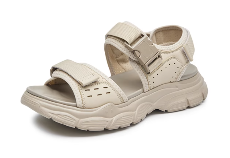 GIRAFFE x GOG Height Increasing Shoes Casual Shoes Sandal Strap Slide-on 4cm