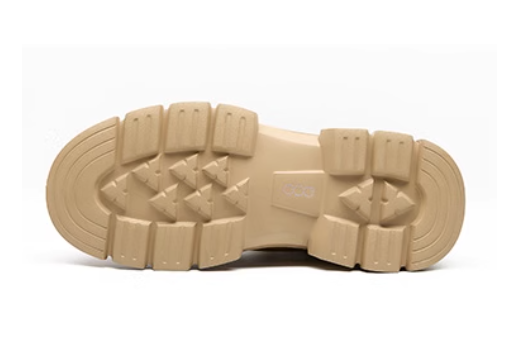 GIRAFFE x GOG Height Increasing Shoes Calf Leather Ankle Boots Winter Shoes 8cm