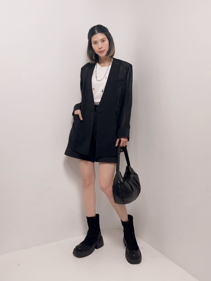 [PO 4-8 WEEKS] Faux Suede Mid Length Boots [#20023]