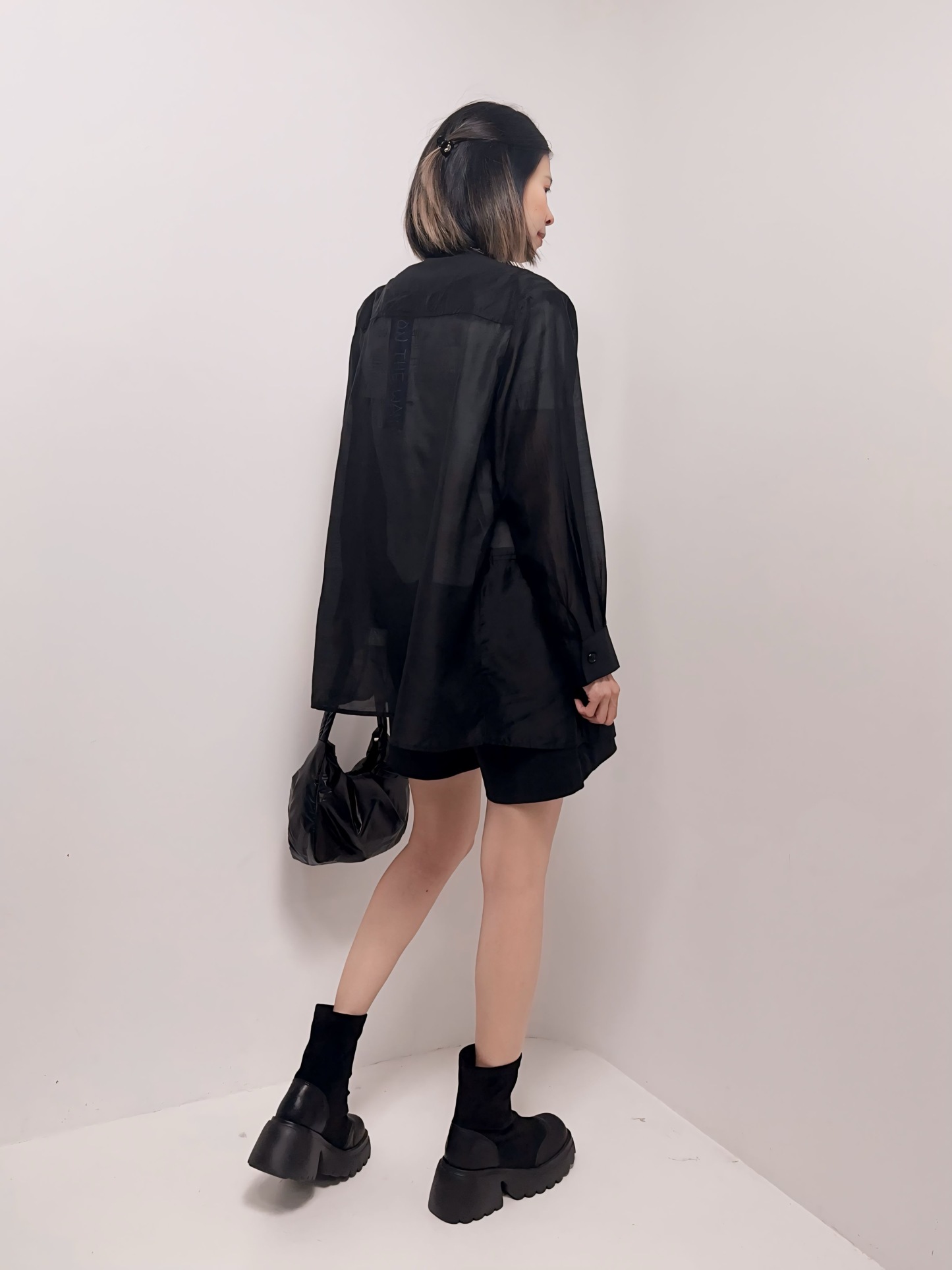 [PO 4-8 WEEKS] Faux Suede Mid Length Boots [#20023]