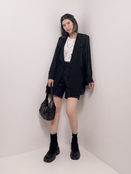[PO 4-8 WEEKS] Faux Suede Mid Length Boots [#20023]