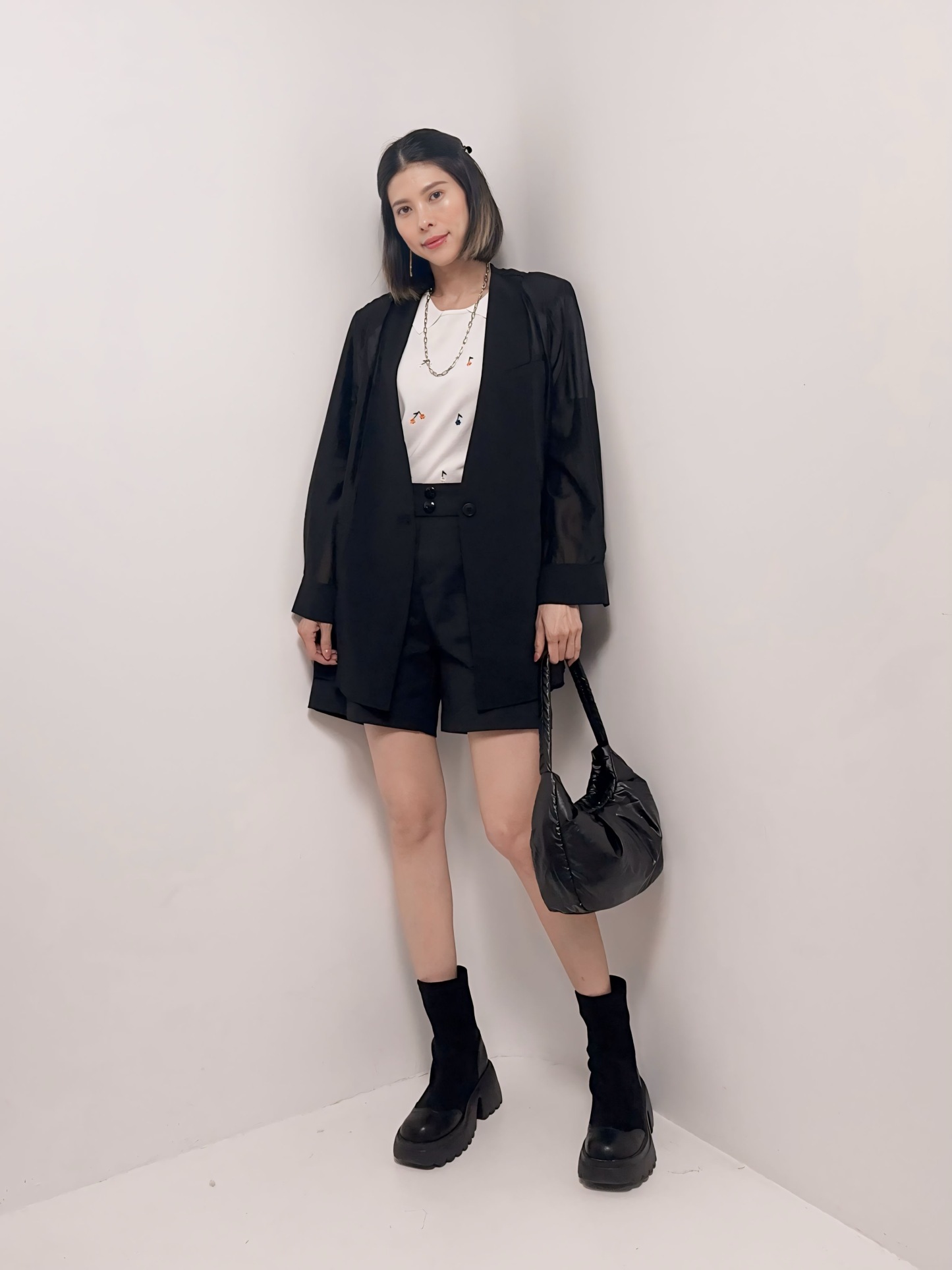 [PO 4-8 WEEKS] Faux Suede Mid Length Boots [#20023]