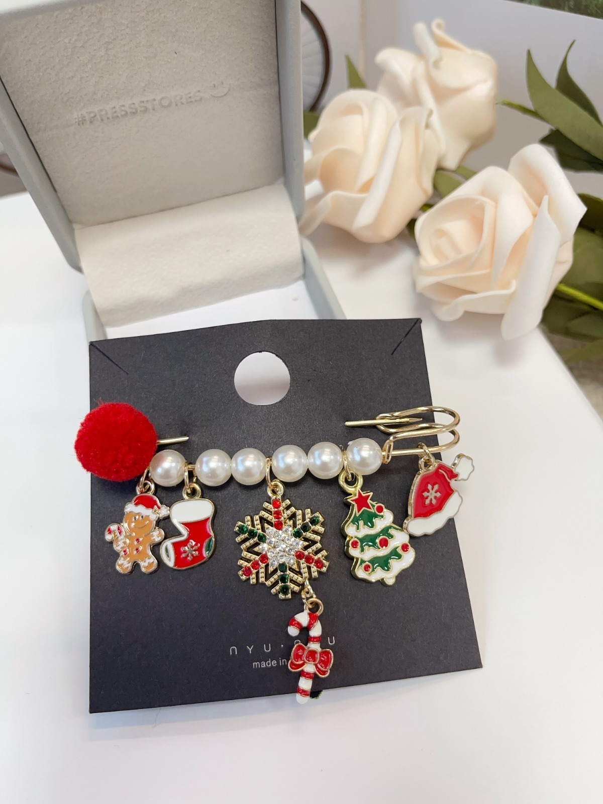 Xmas Charm Brooch [#BROOCH72]