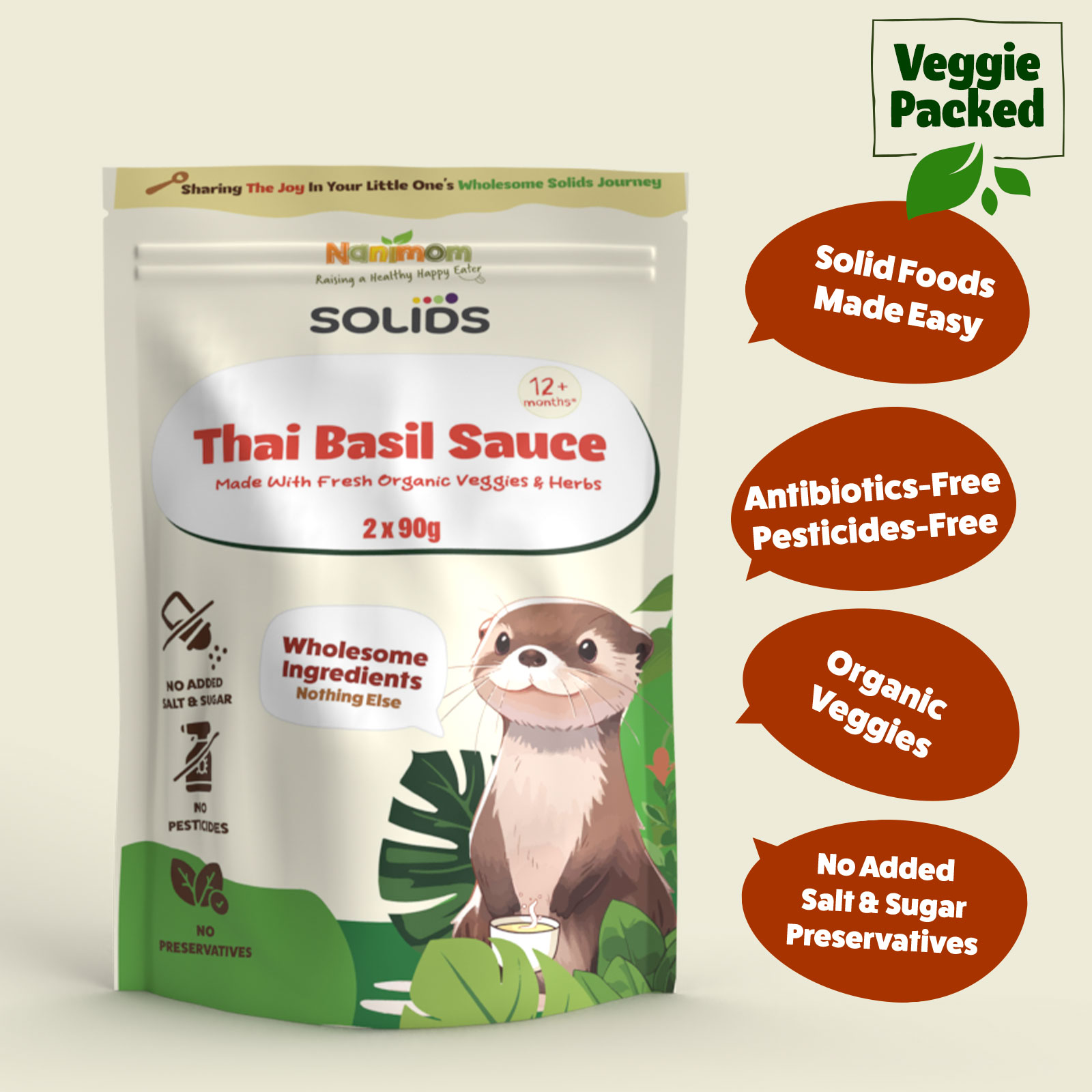 Baby Thai Basil Sauce & Thai Basil Chicken