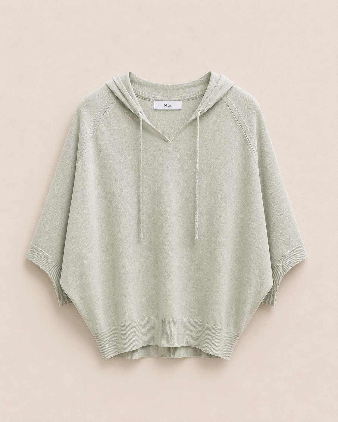 Quarter Sleeve Hoodie Top
