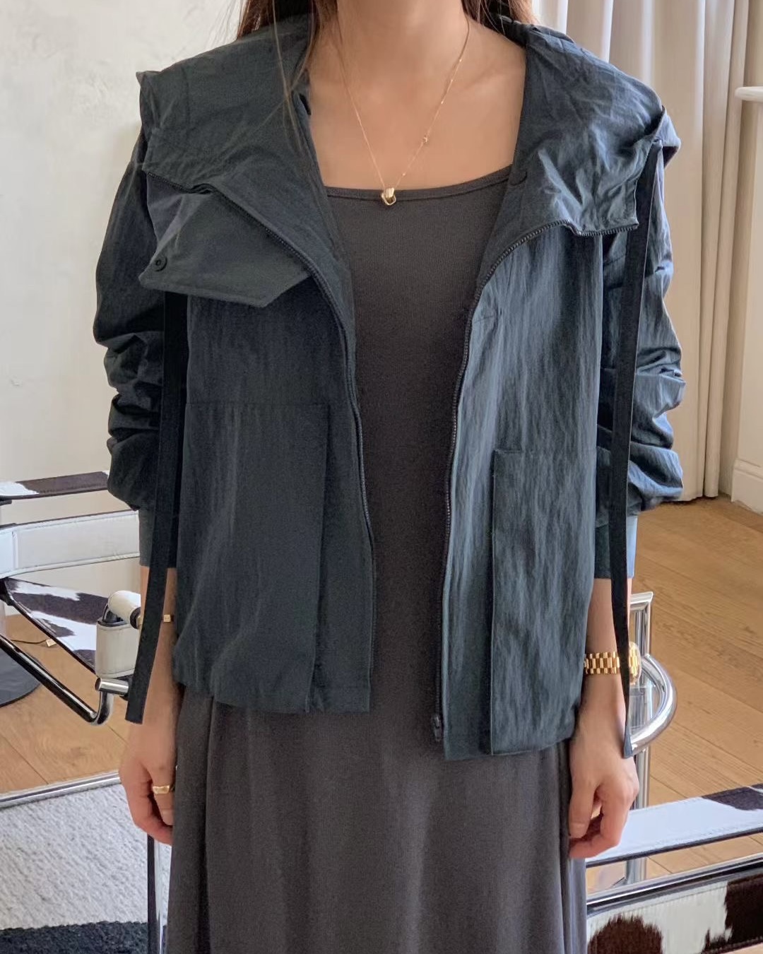 Big Pocket Hoodie Jacket