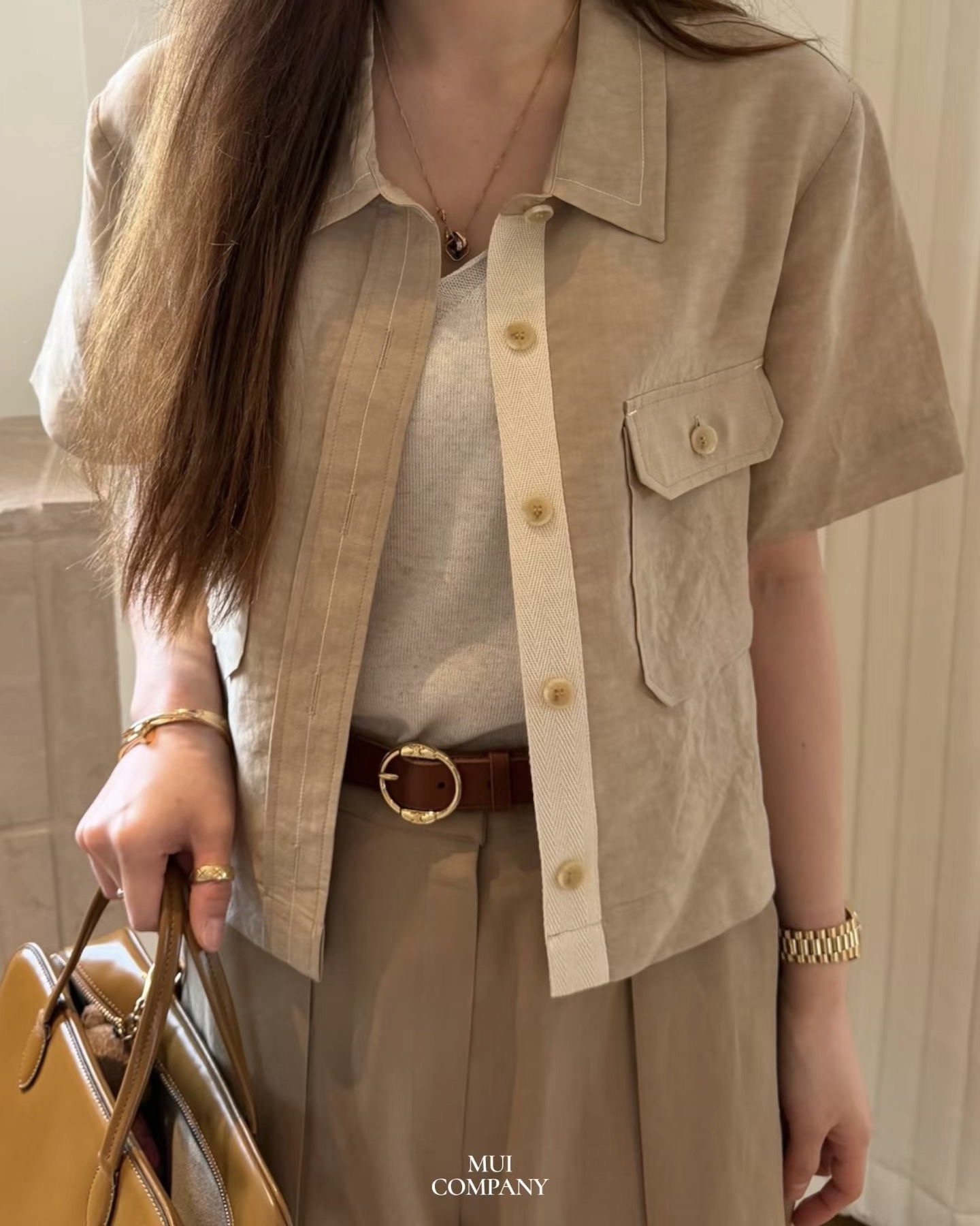 Double Button Short Jacket