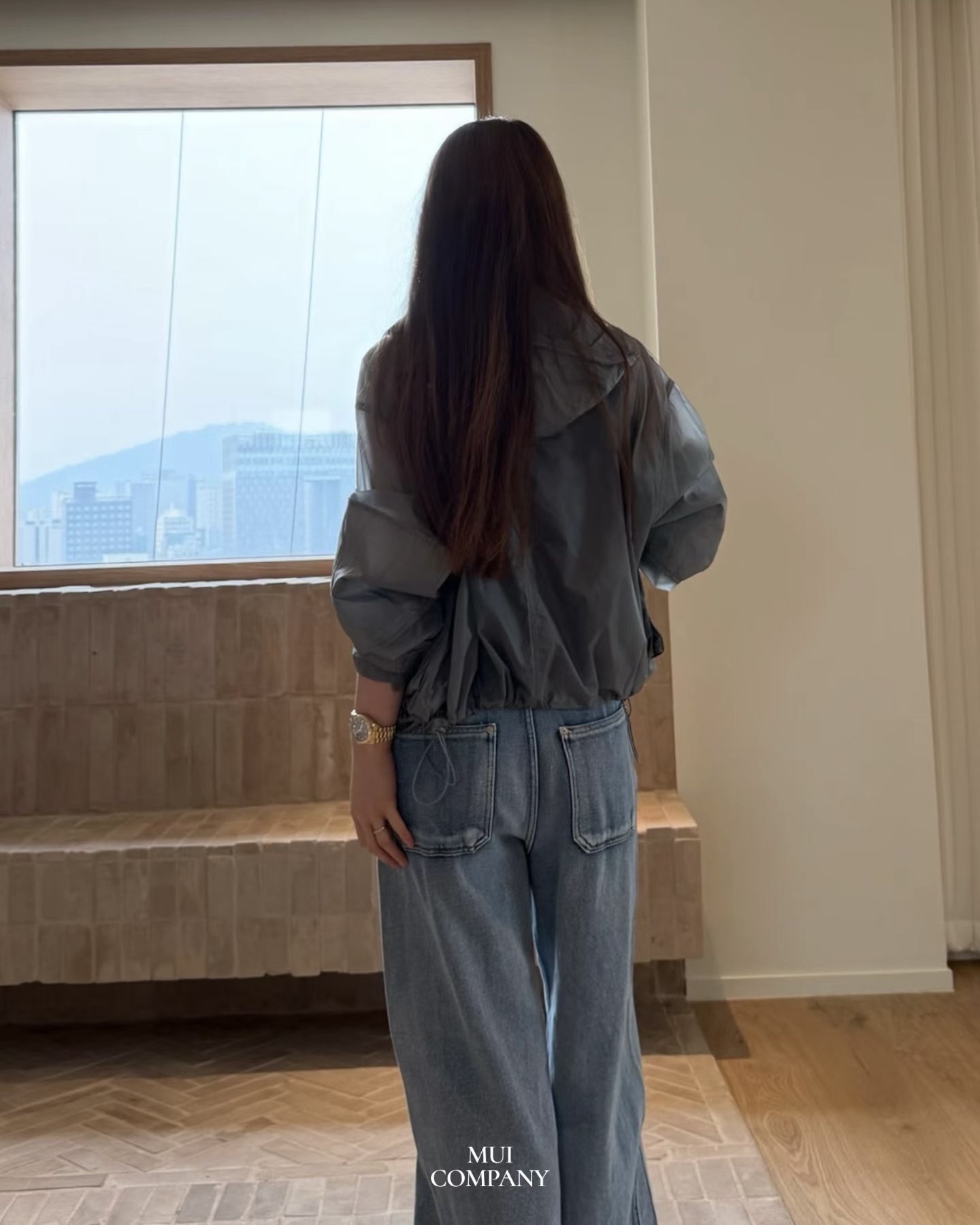 Straight Mid Denim Jeans