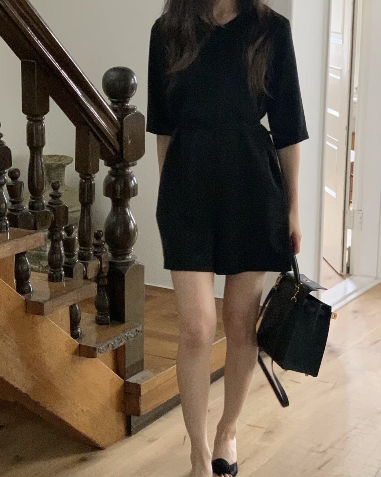 Peek Back Shorts Jumpsuit