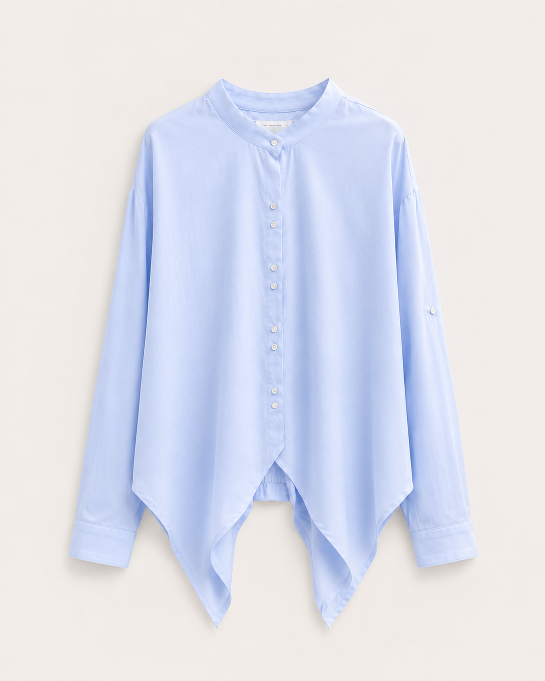 Irregular Bottom Hem Shirt