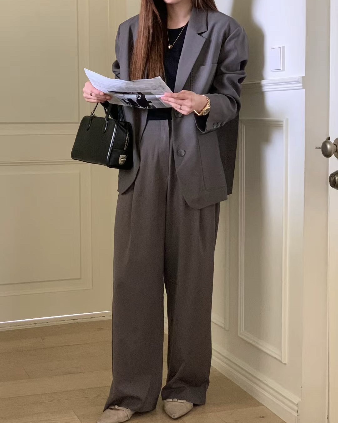 Hyolin Pintuck Pants