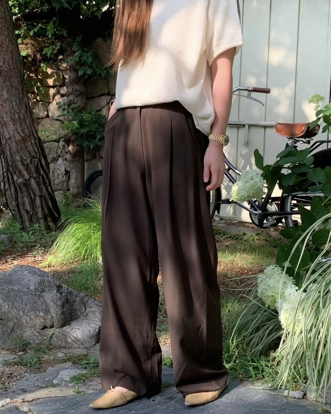 Hyolin Pintuck Pants