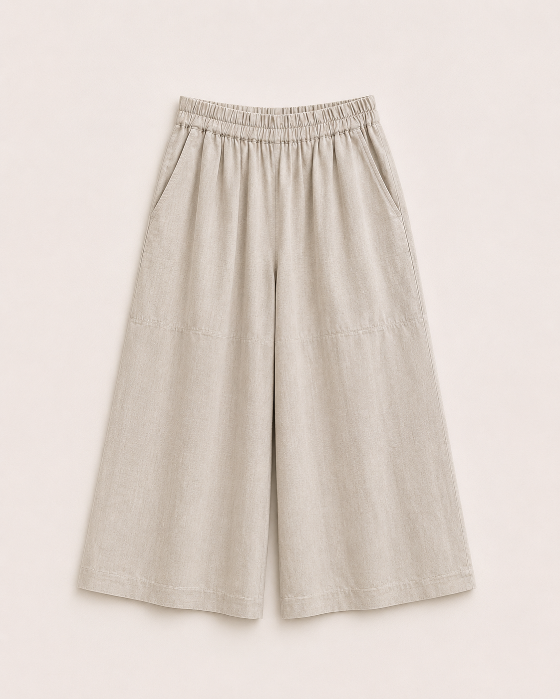 Banded Flare Culottes 