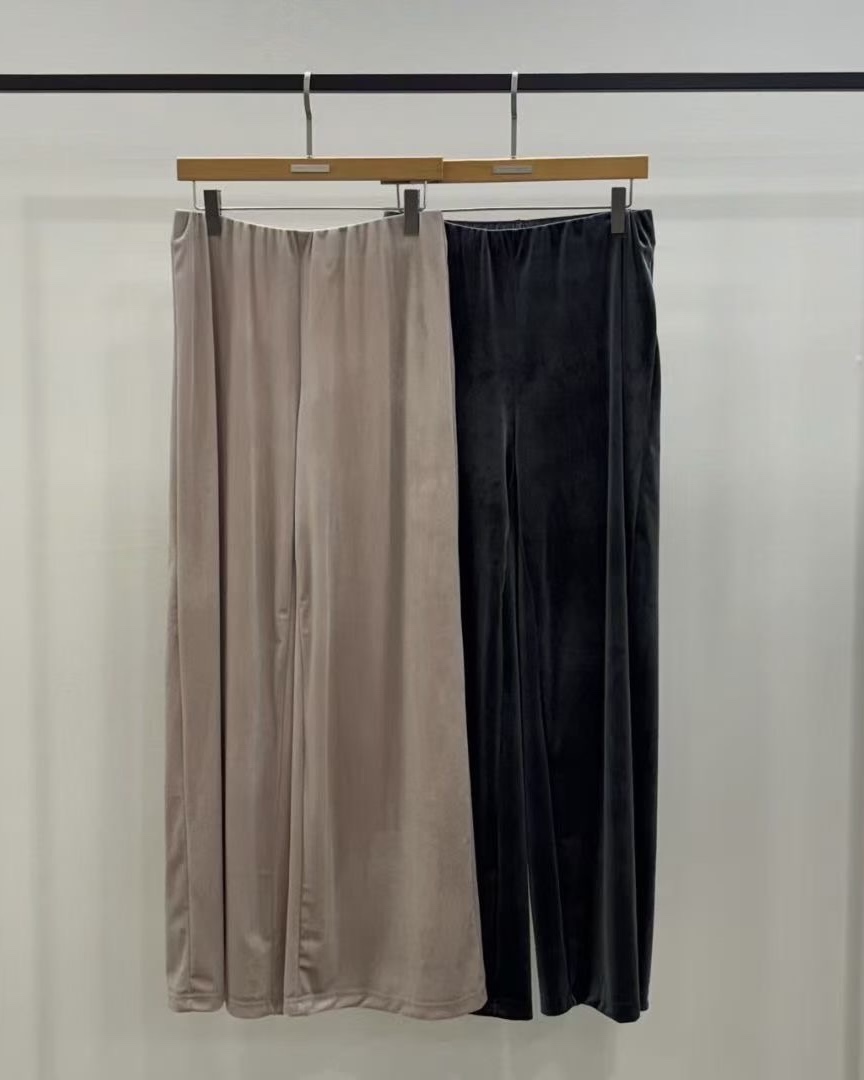Velvet Full Banding Pants