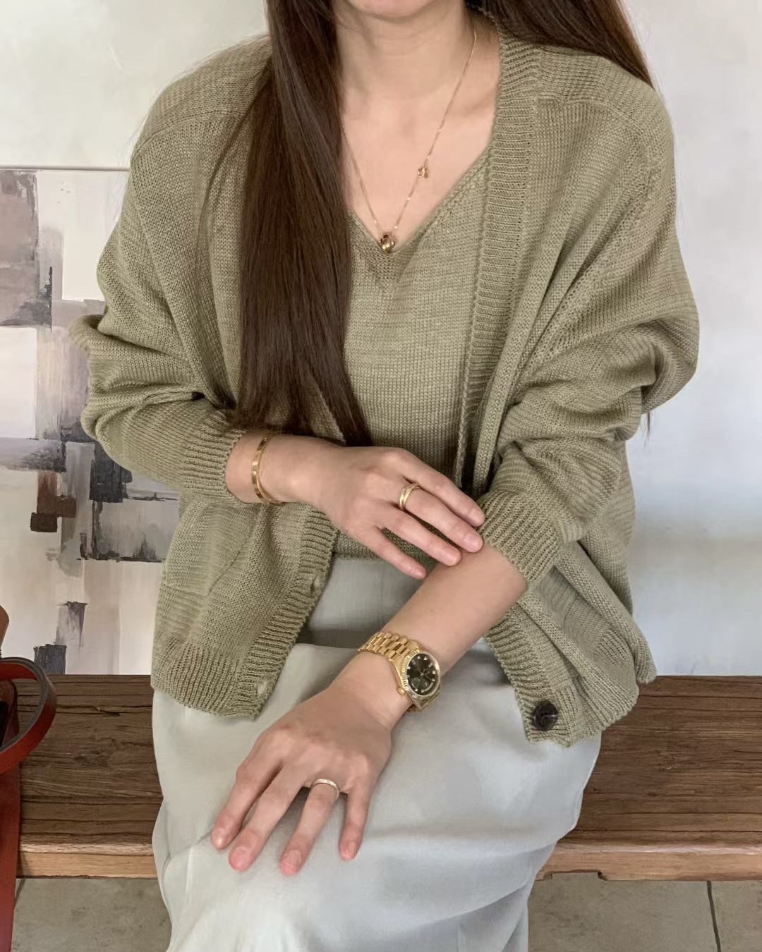 Koko Double Pocket Cardigan