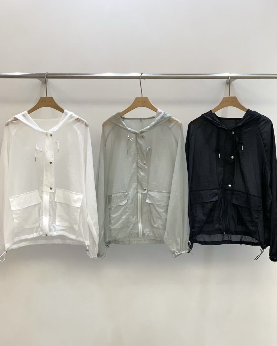 Big Pocket Button Hoodie