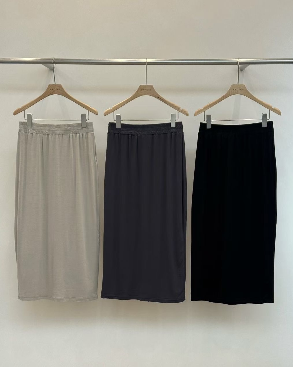 Modal Straight Banding Skirt
