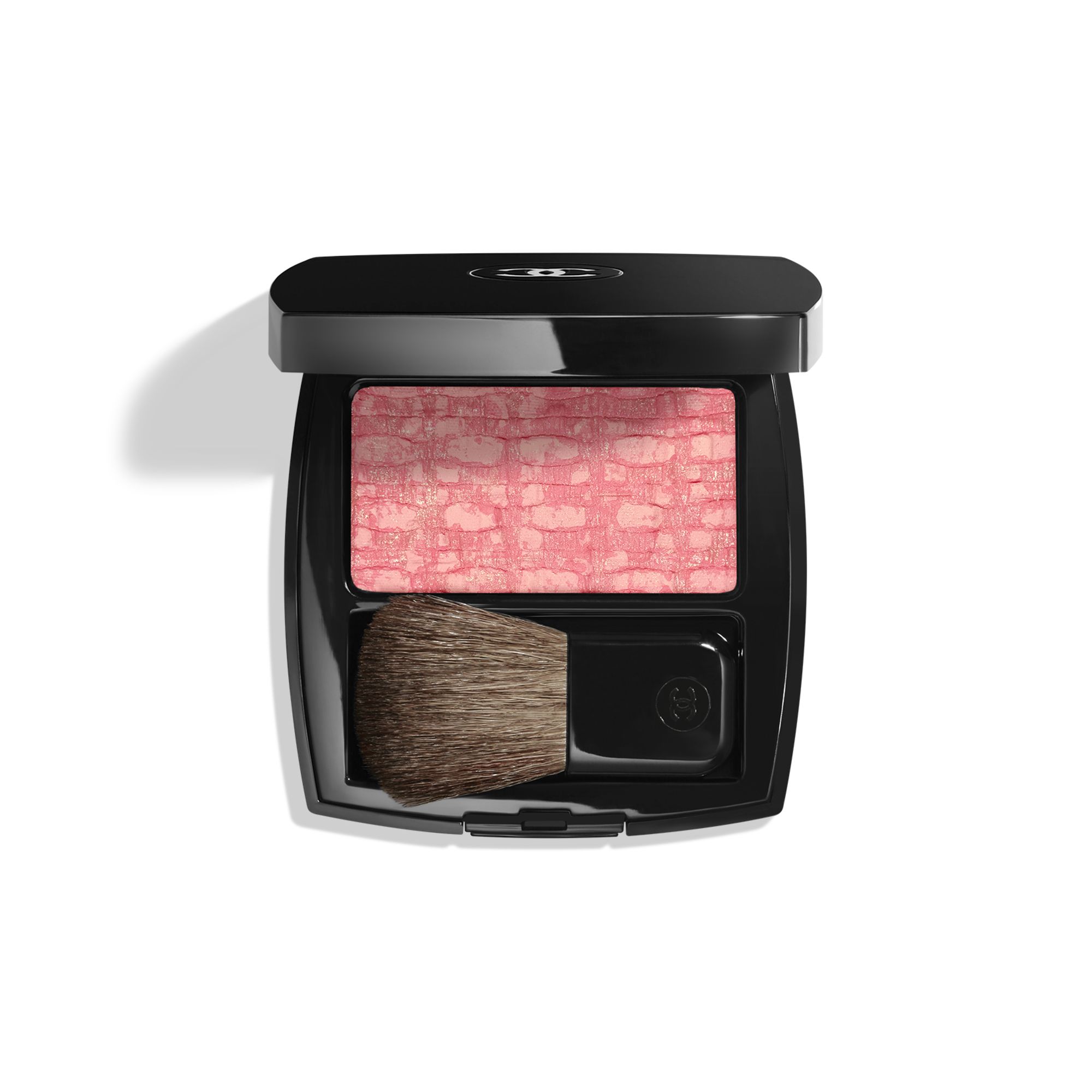 BLUSH DUA WARNA DENGAN EFEK TWEED
