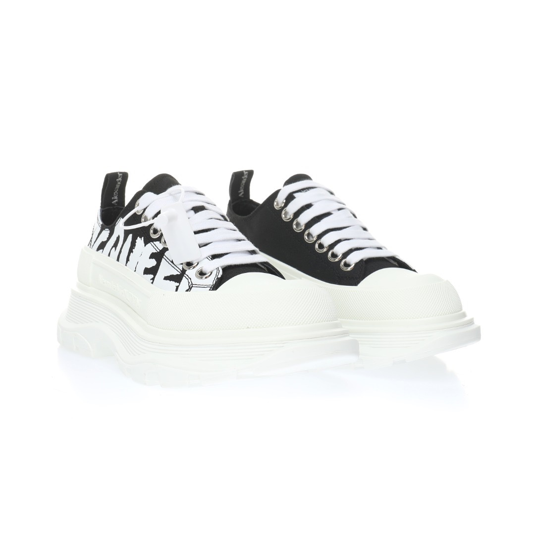 Alexander McQueen Chunky Tread Slick Sneakers
