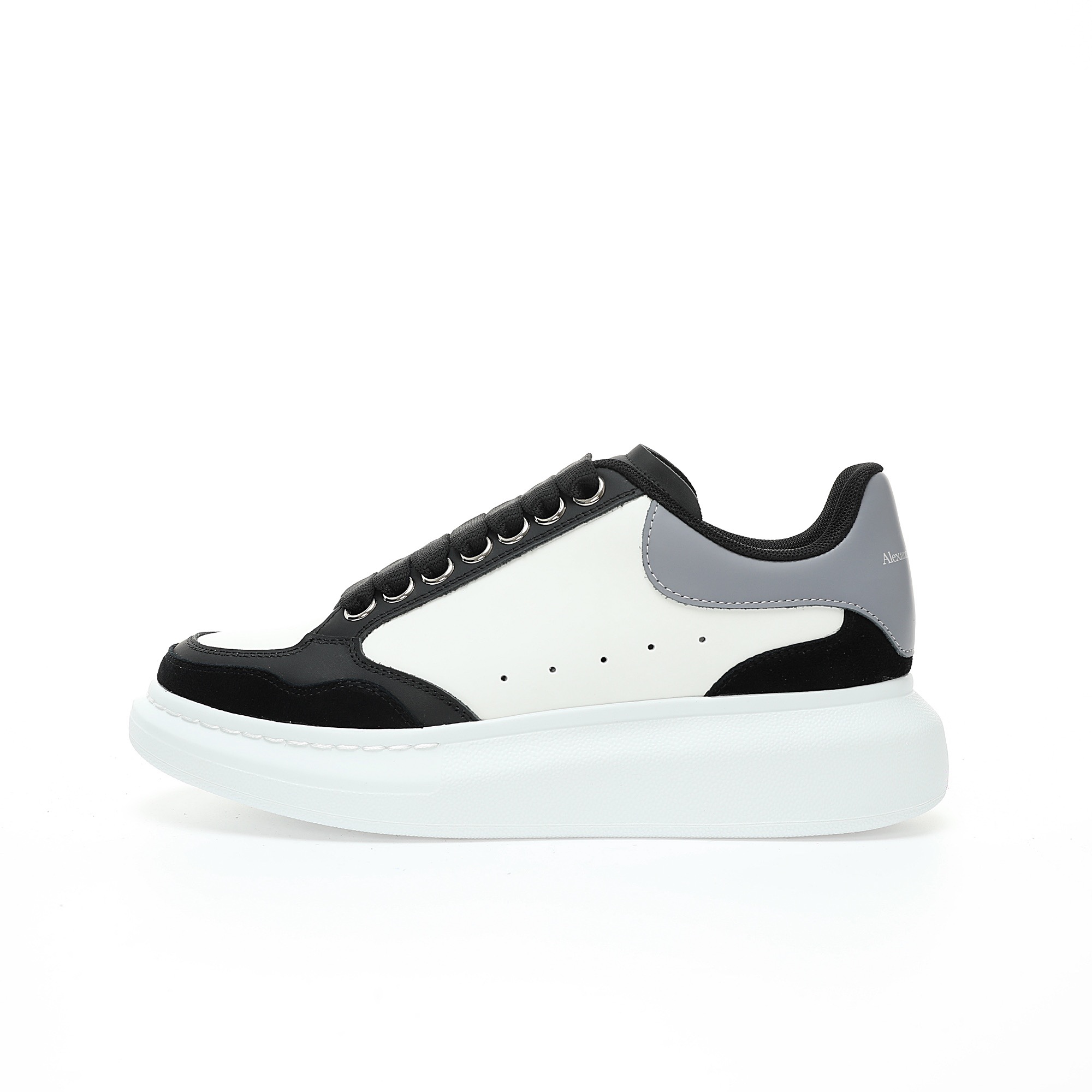 Alexander McQueen Oversized Exaggerated-Sole Suede Leather Sneakers