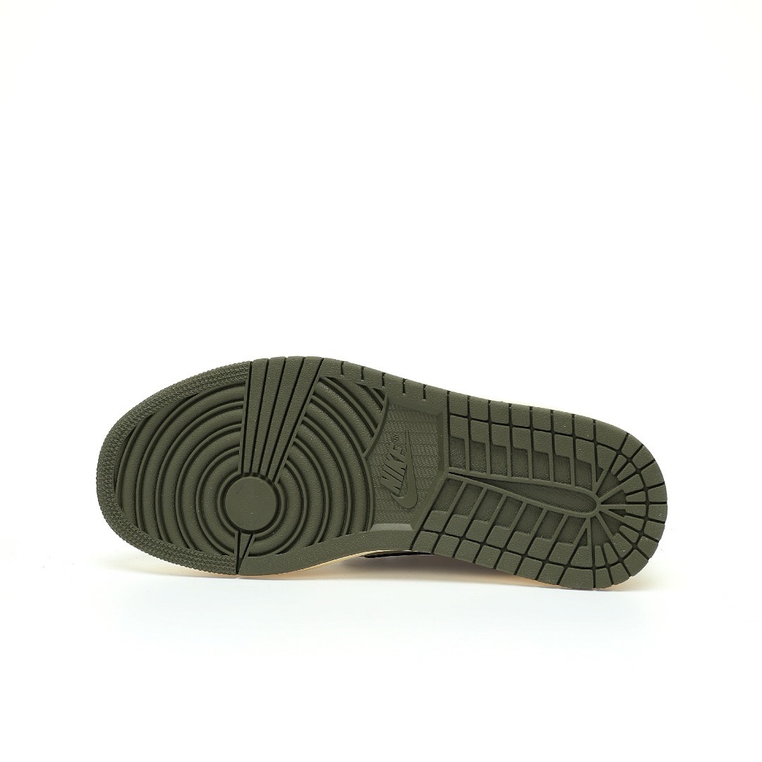 Travis Scott x Nike Air Jordan 1 Low OG"Medium Olive"AJ1
