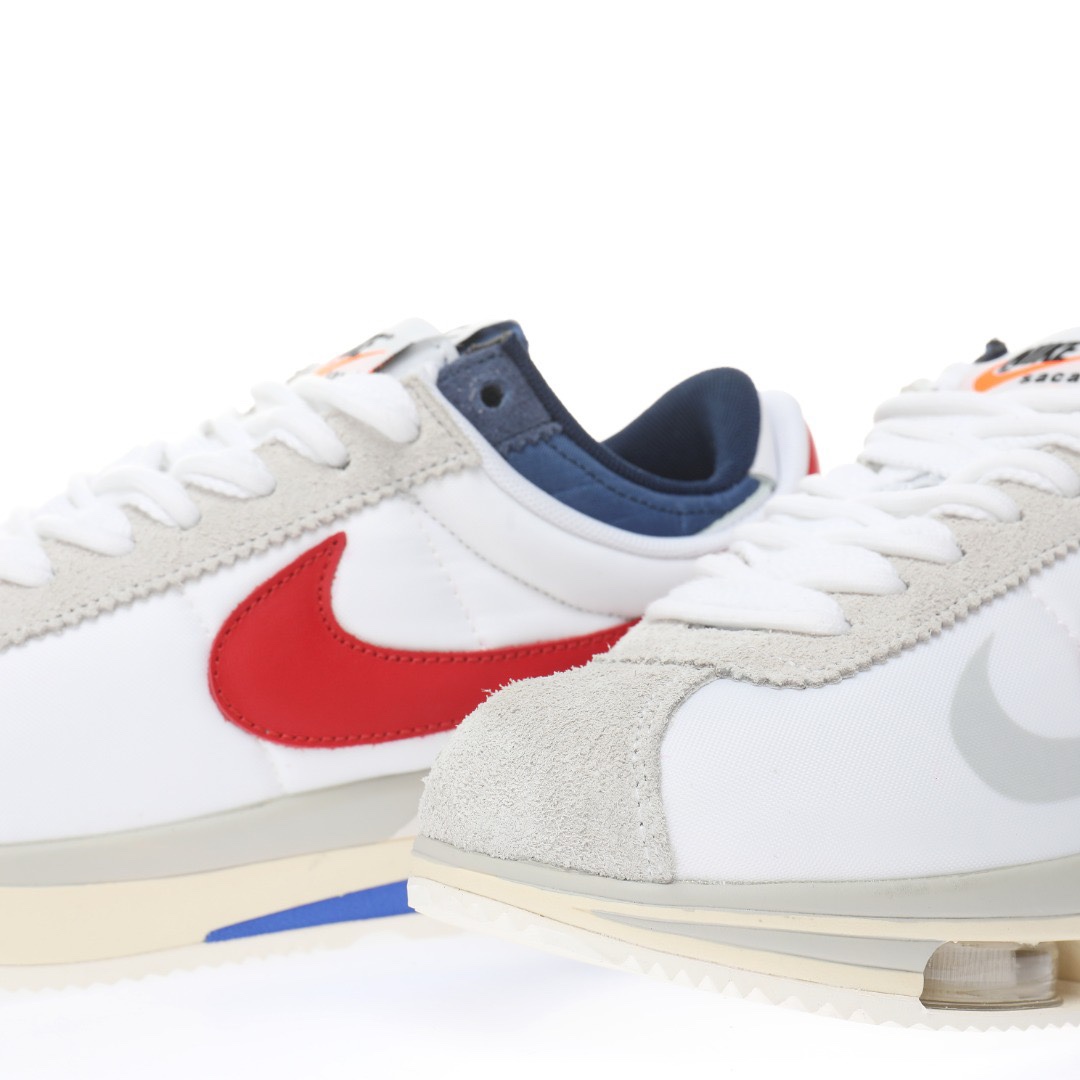 Sacai x Nike Air Zoom Cortez SP 4.0"Grey White"4.0