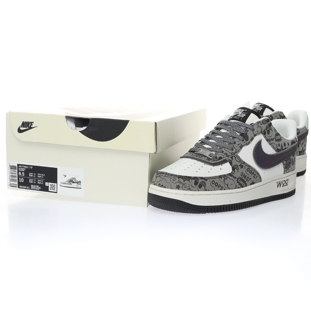 Air Force 1「塗鴉反光」