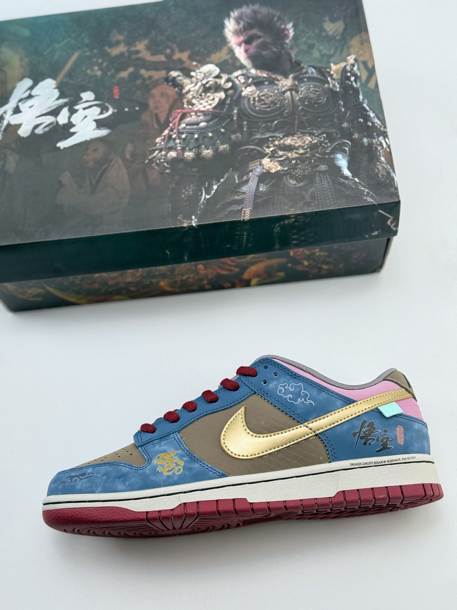 SB Dunk Low 黑神話悟空 祥雲龍紋
