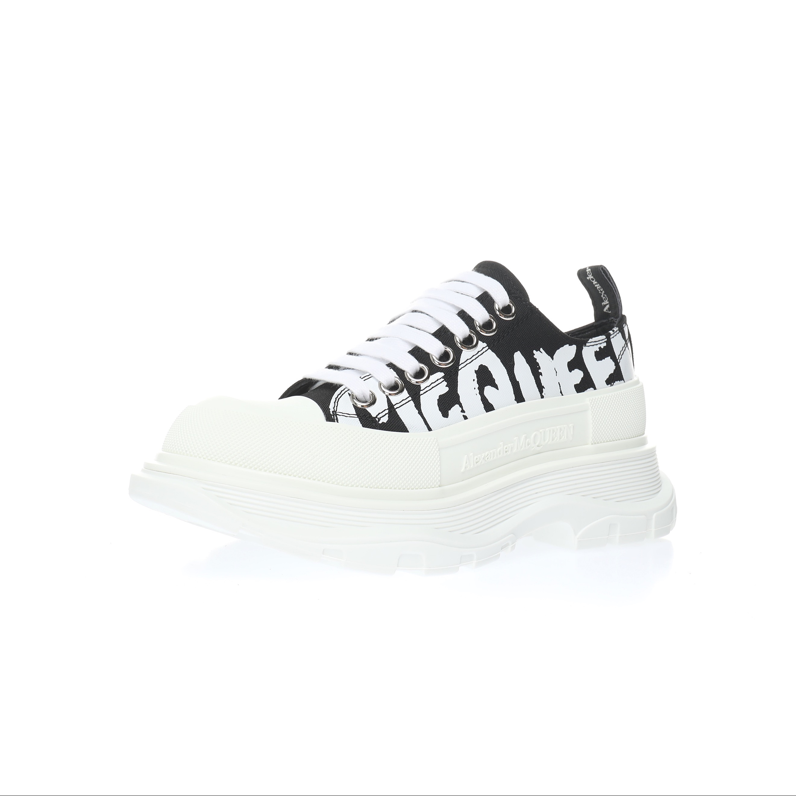 Alexander McQueen Chunky Tread Slick Sneakers