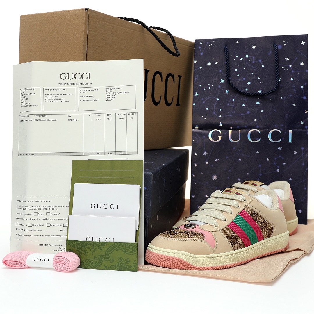 Double Screener Platform GG Sneaker Low