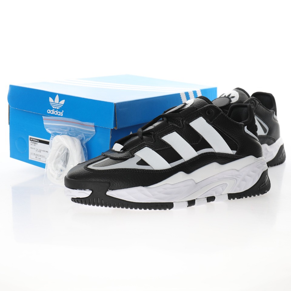 Adidas Originals Niteball"Black/Gold/Duck Bill Green