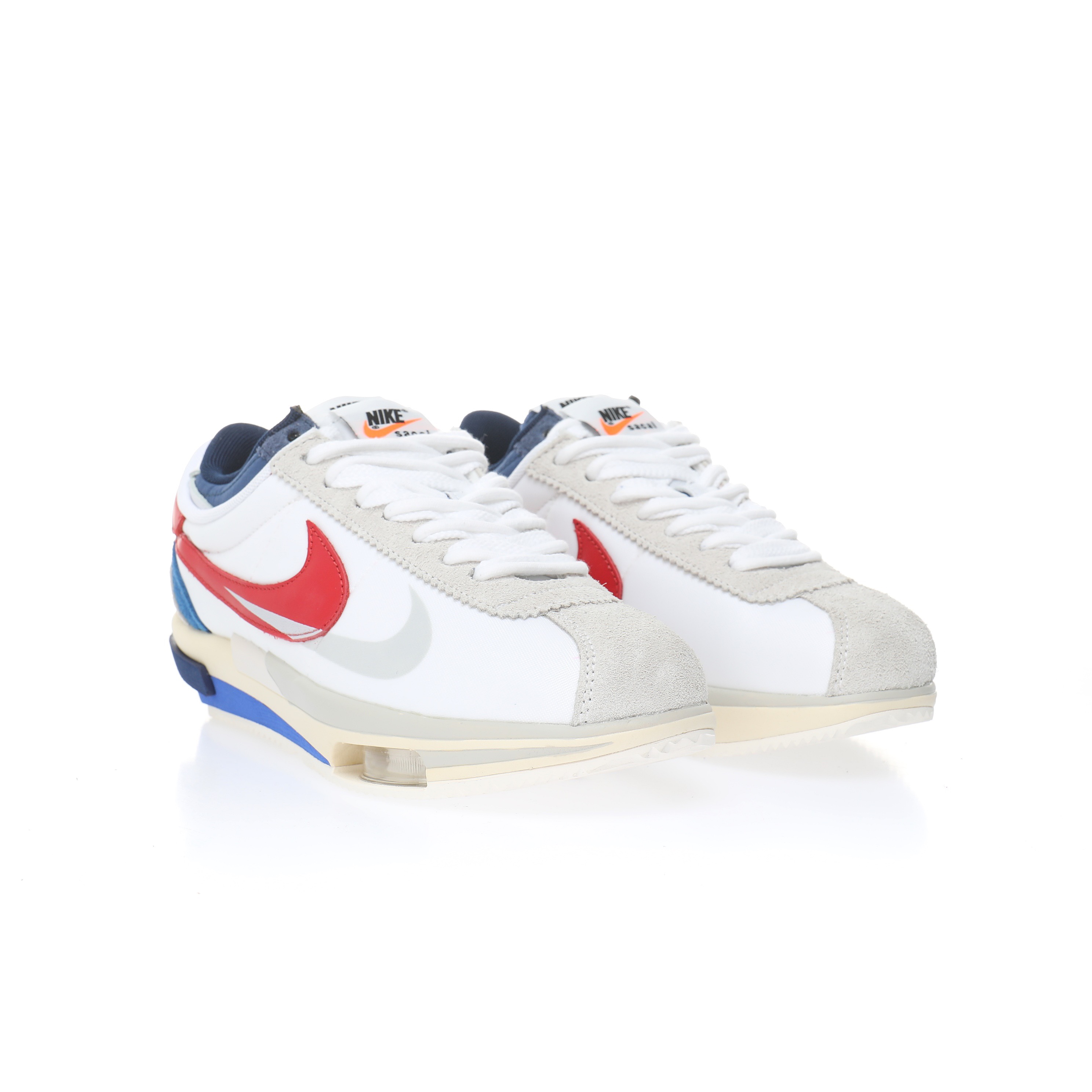 Sacai x Nike Air Zoom Cortez SP 4.0"Grey White"4.0