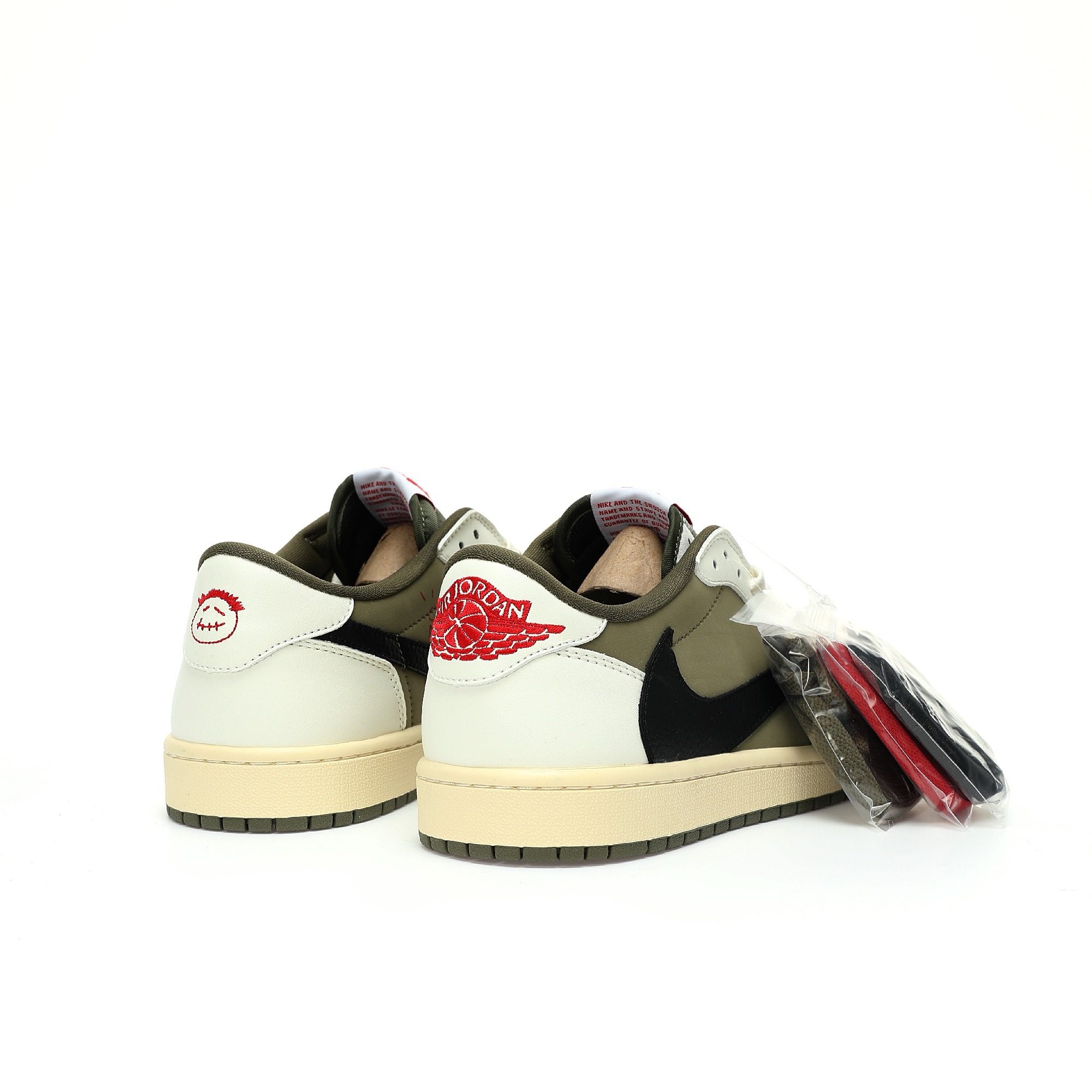 Travis Scott x Nike Air Jordan 1 Low OG"Medium Olive"AJ1