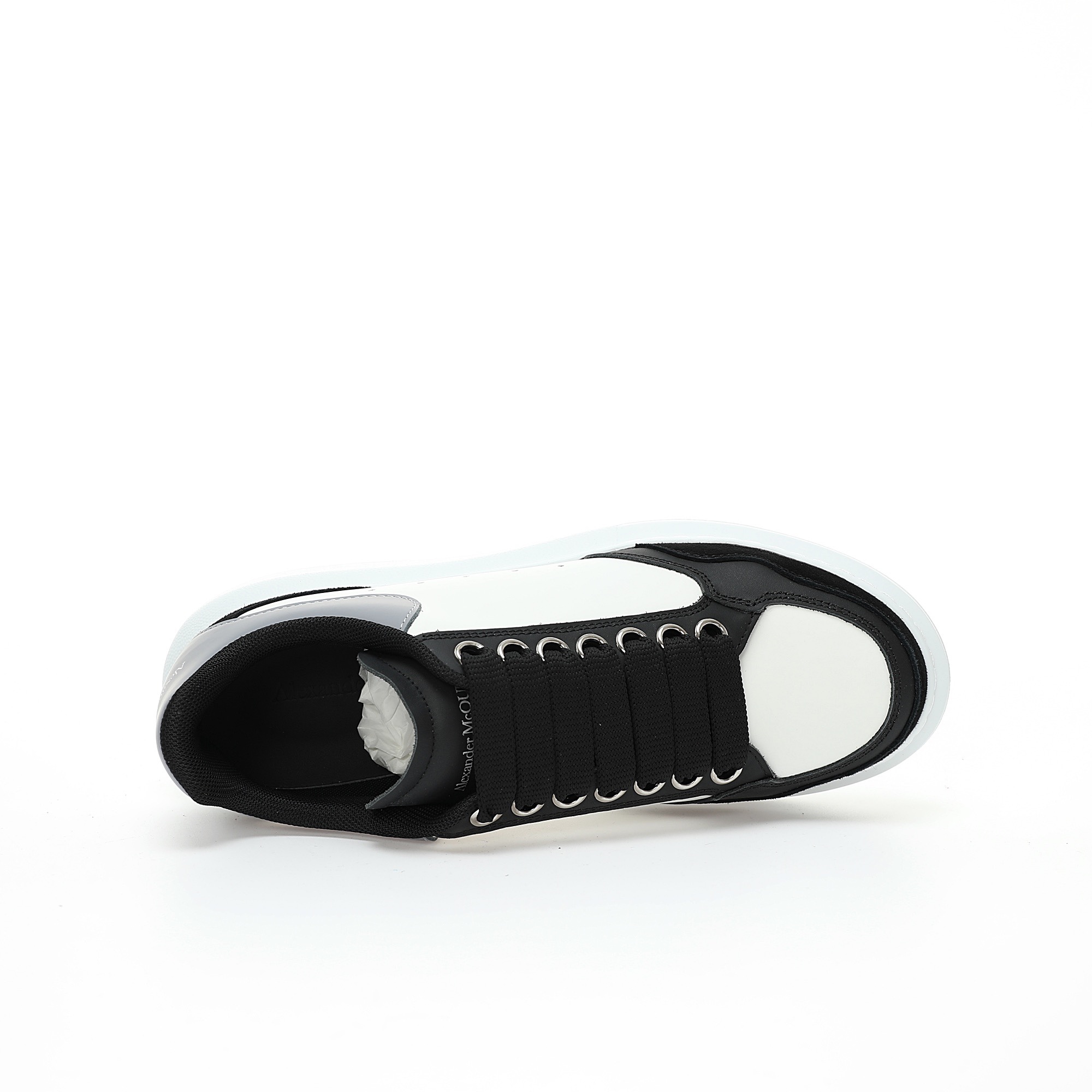 Alexander McQueen Oversized Exaggerated-Sole Suede Leather Sneakers