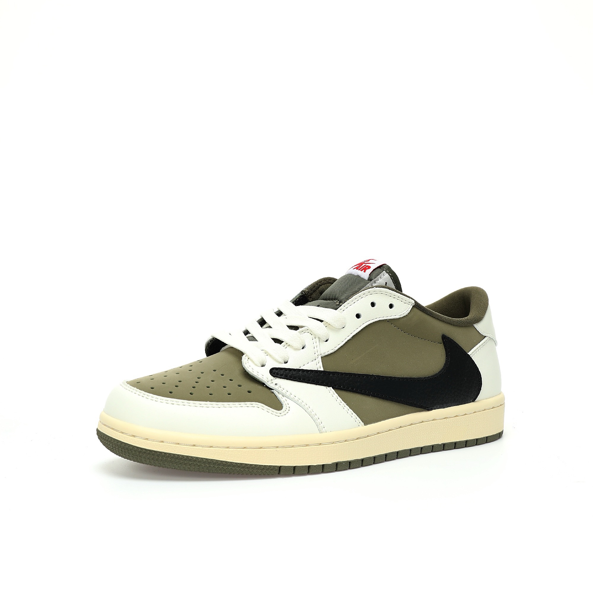 Travis Scott x Nike Air Jordan 1 Low OG"Medium Olive"AJ1