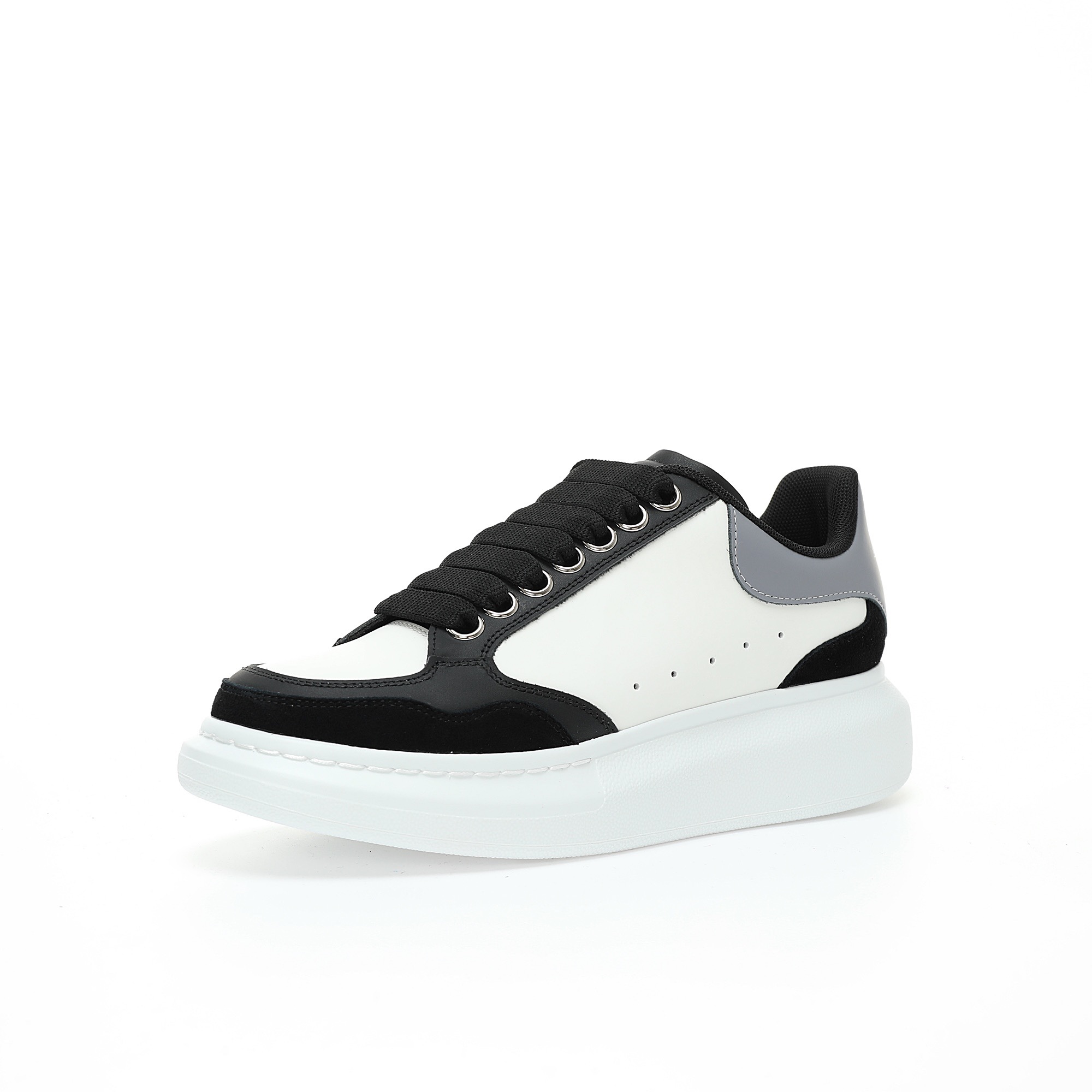 Alexander McQueen Oversized Exaggerated-Sole Suede Leather Sneakers