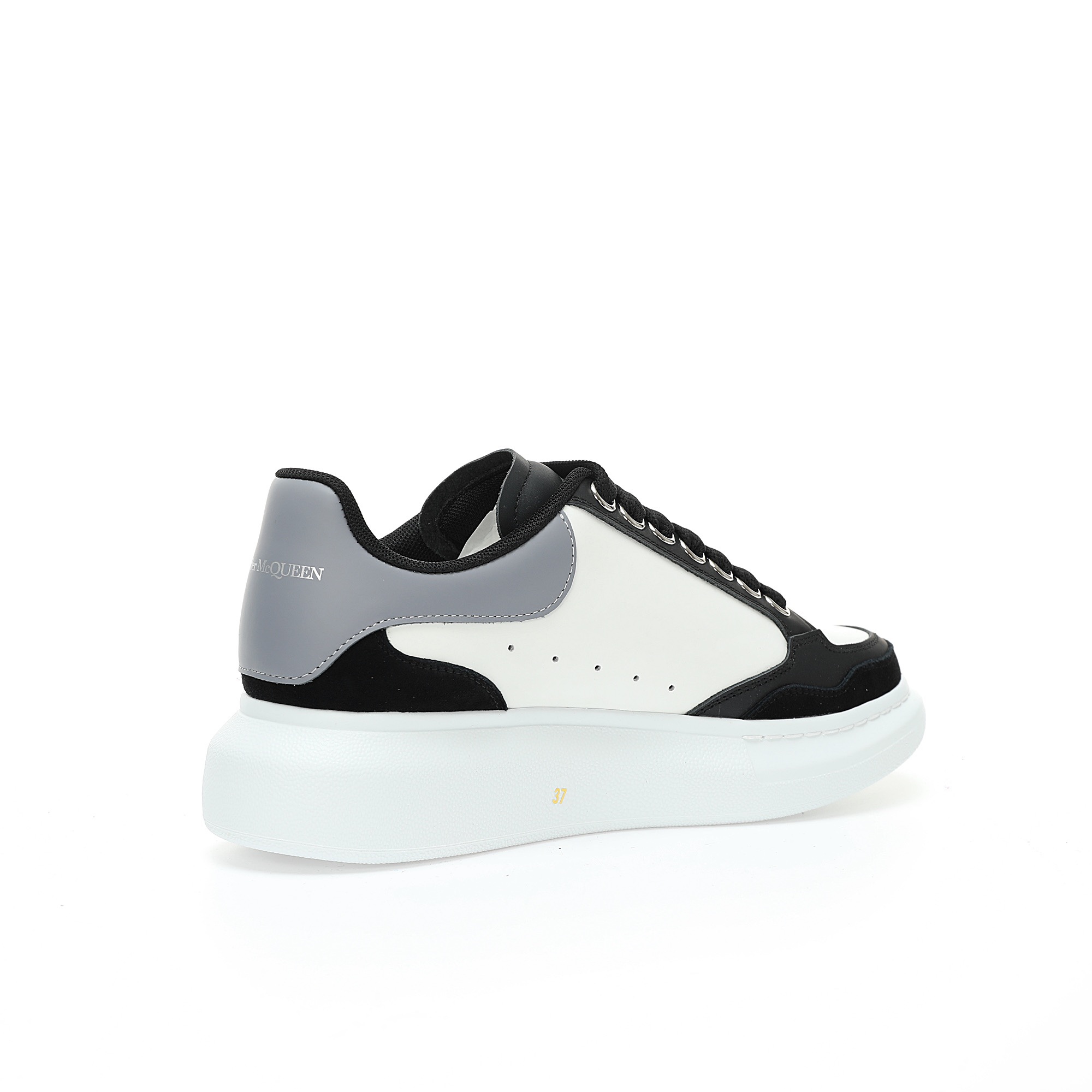 Alexander McQueen Oversized Exaggerated-Sole Suede Leather Sneakers