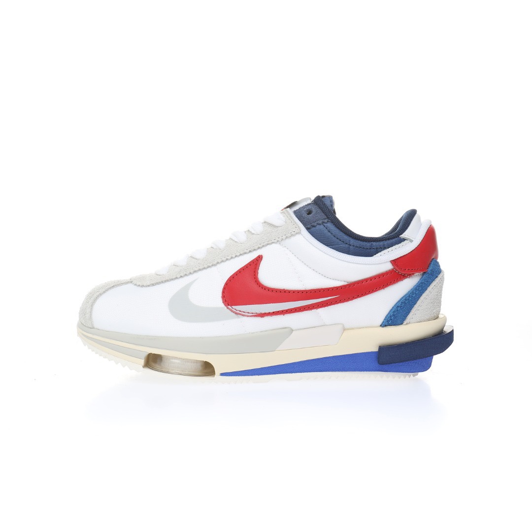 Sacai x Nike Air Zoom Cortez SP 4.0"Grey White"4.0